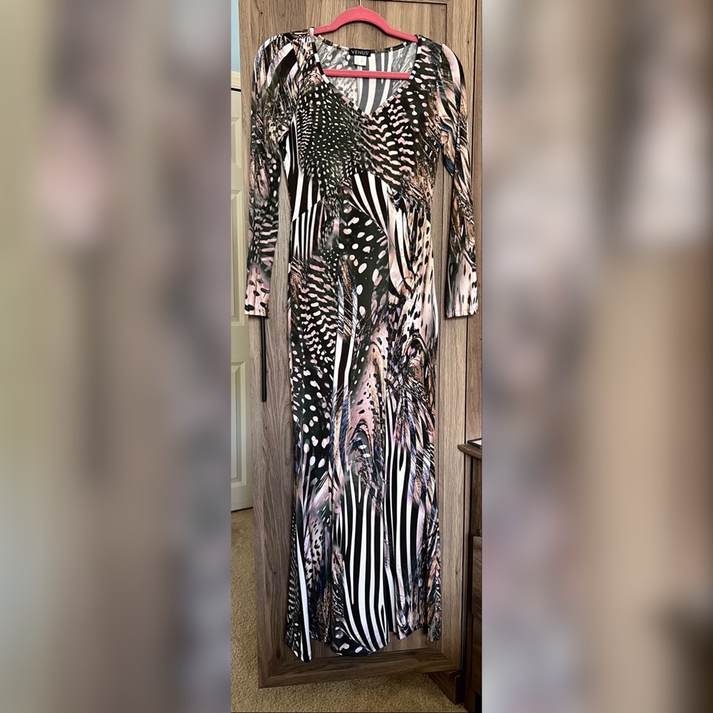 COPY - Animal print maxi dress
